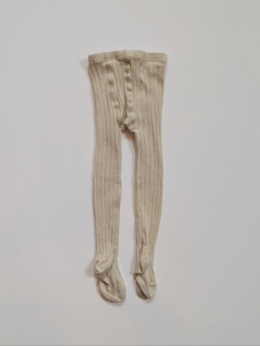 Condor Ribbed Tights Linen 2 - Picture 2 of 5
